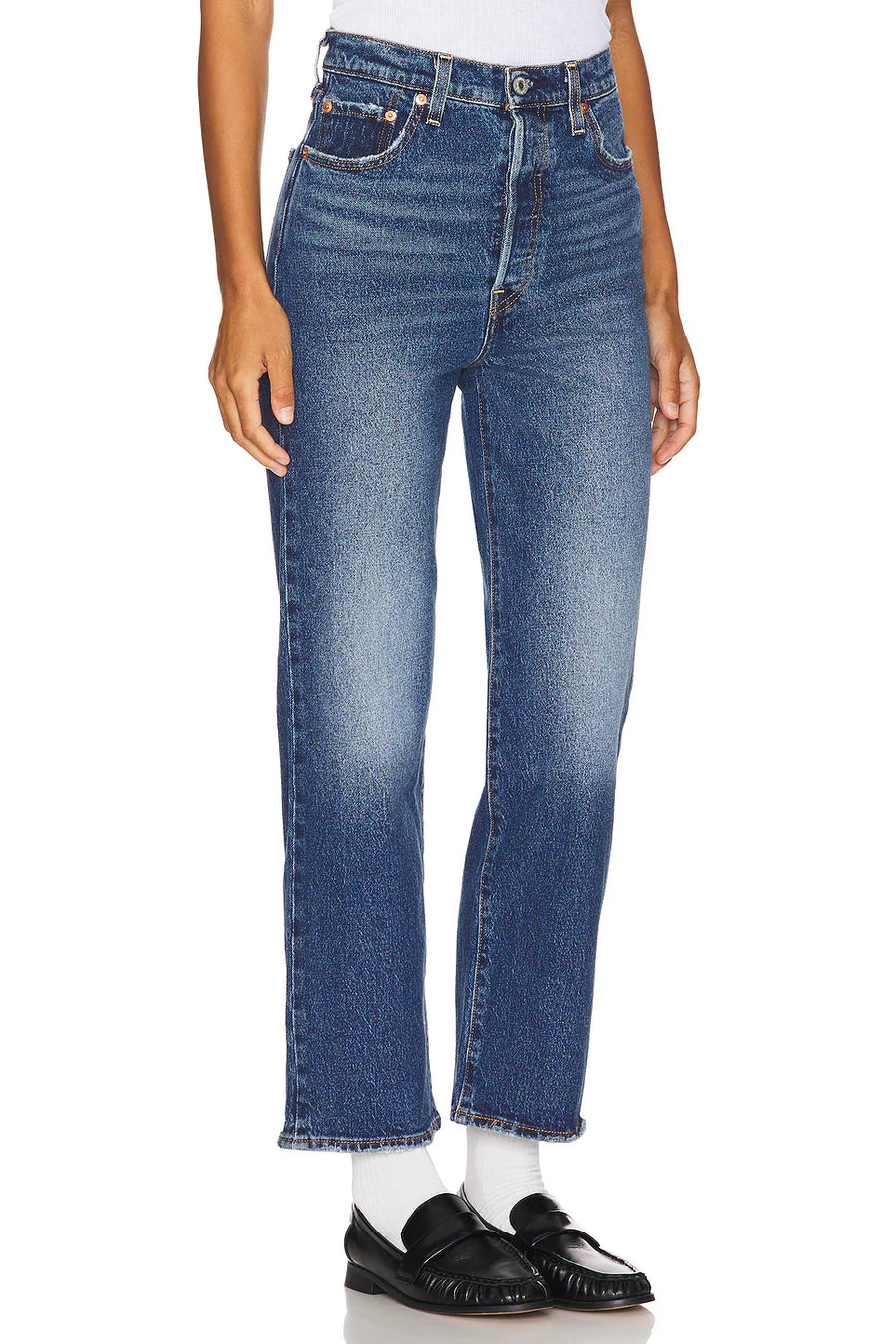 Levis Ribcage Straight (ankle) My Honor