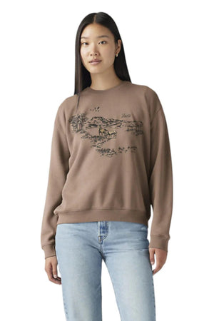 Levi's Everyday Crew Sweatshirt Horse In Country