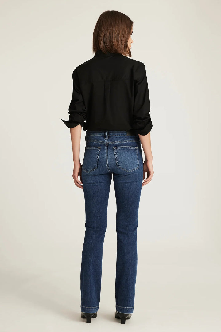 Mavi Vicky Bootcut Dark Brushed Feather Luxe