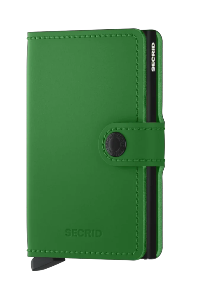 Secrid Mini Wallet Matte Bright Green