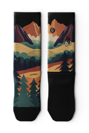 Outway Meandering Crew Sock