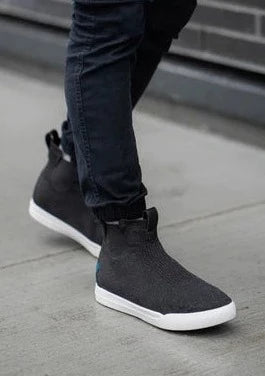 Vessi Men's Adult Weekend Chelsea Asphalt Black