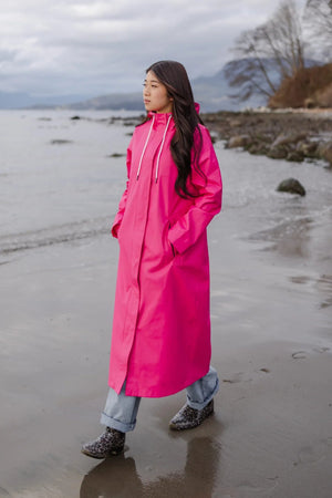 Mernini Raincoat Fuchsia