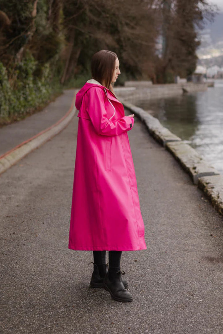 Mernini Raincoat Fuchsia