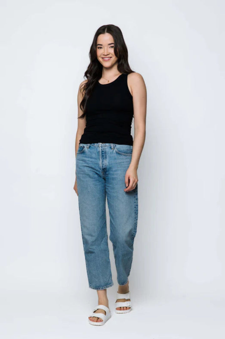 Orb Leanne Crew Neck Tank Black