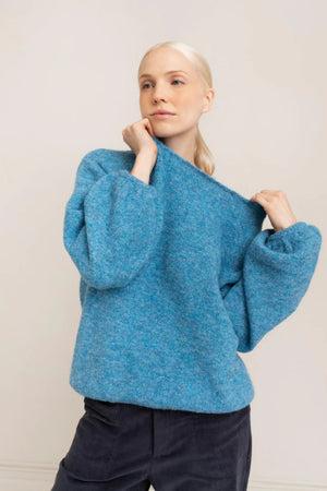 Paper Label Freya Sweater Vintage Blue