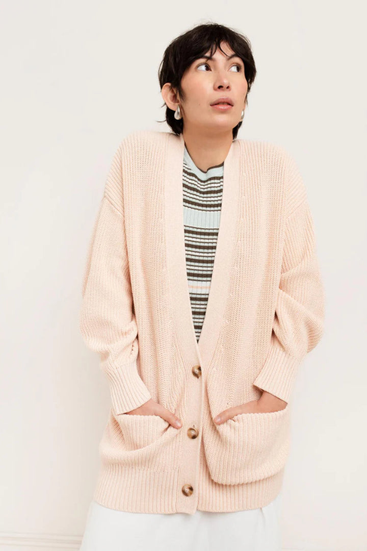 Paper Label Mari Cardigan Almost Apricot