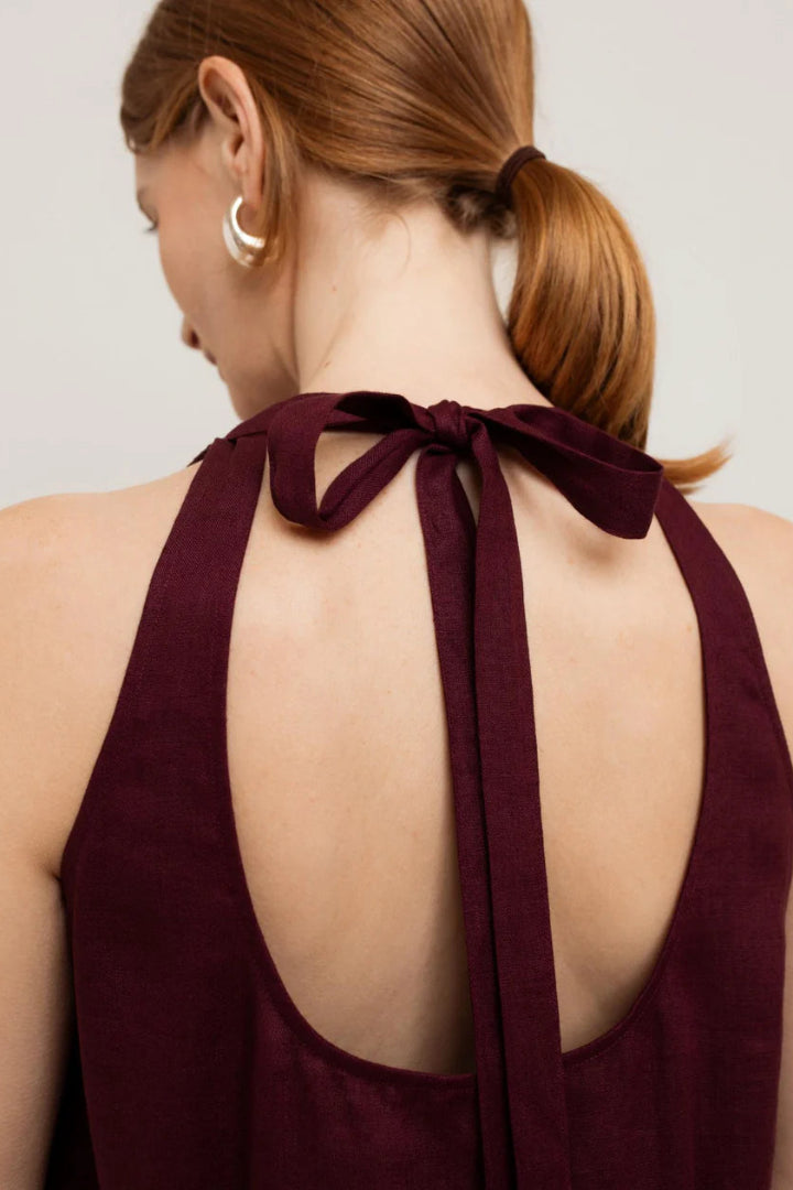 Paper Label Lillian Dress Fig