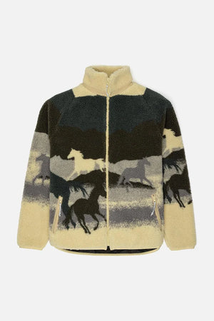 Kuwalla Terry Fleece Jacket Stallion