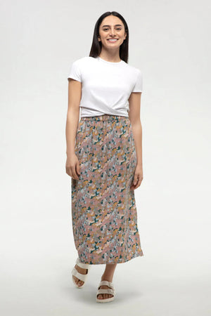 TenTree Yaletown Skirt Vintage Mauve/Abstract