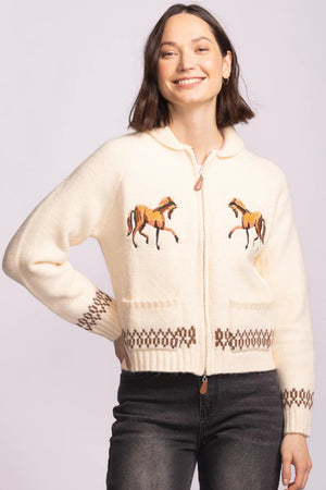 Pink Martini Capella Sweater Beige