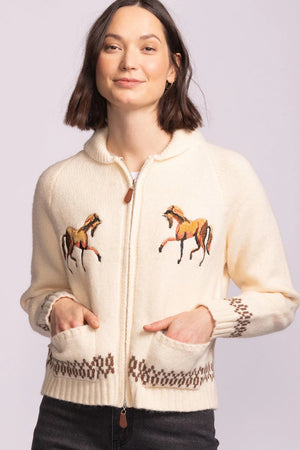 Pink Martini Capella Sweater Beige