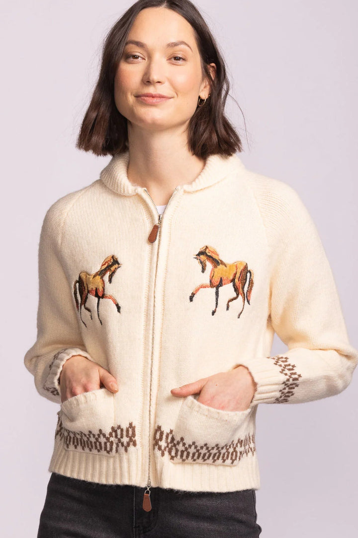 Pink Martini Capella Sweater Beige