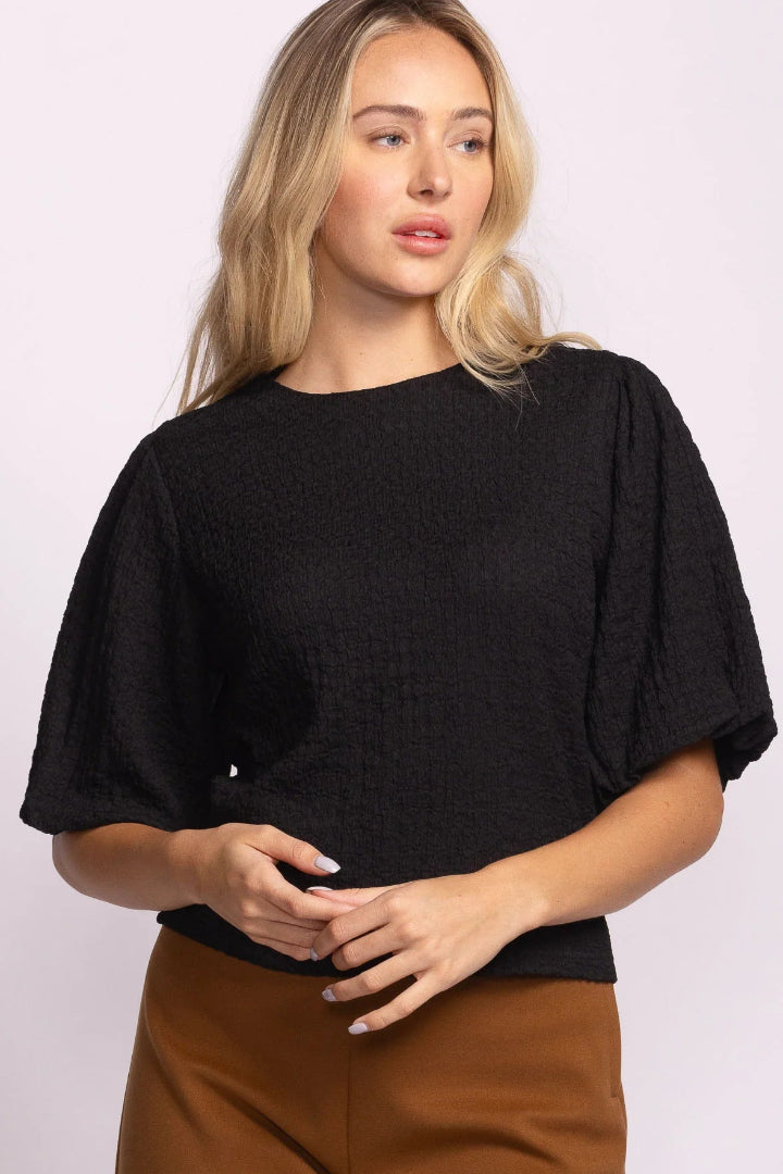 Pink Martini Lita Top Black