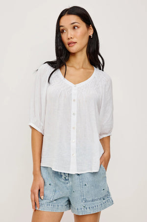 Rails Rix Shirt White