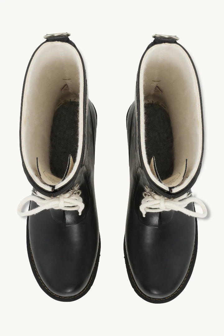 Ilse Jacobsen Rub15 3/4 Boots Black