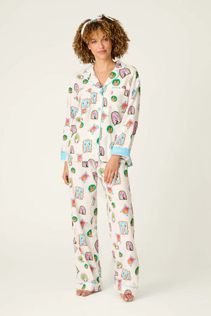 PJ Salvage Flannels Pet Portraits The Heritage Multi