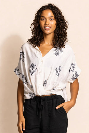 Pink Martini Reese Top White
