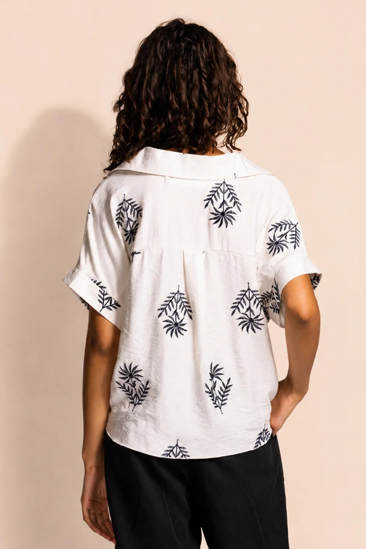 Pink Martini Reese Top White