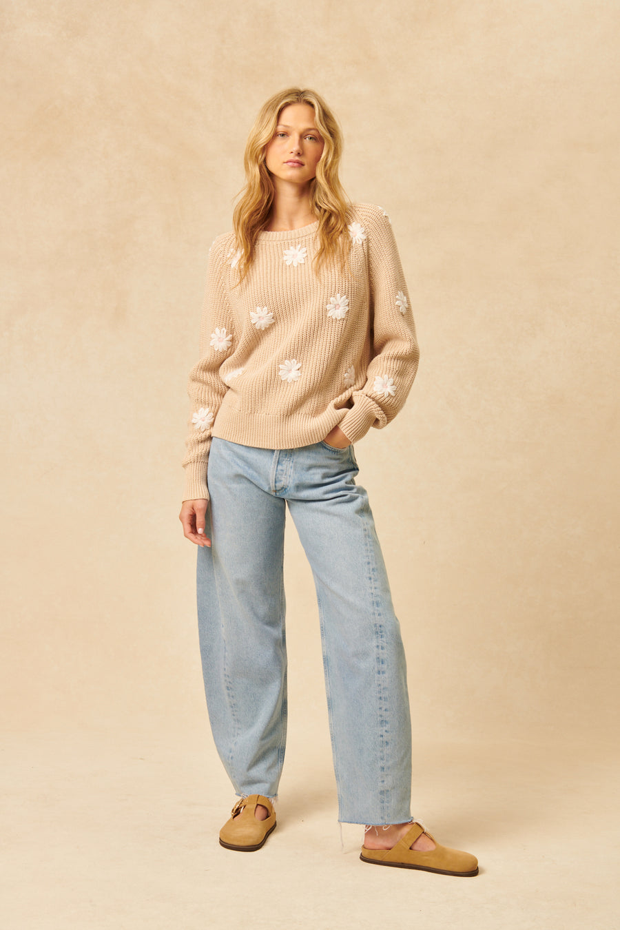 John + Jenn Hendrix Sweater Sandstone