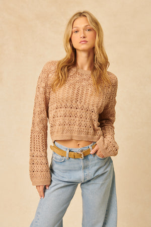 John + Jenn Ace Knit Mineral