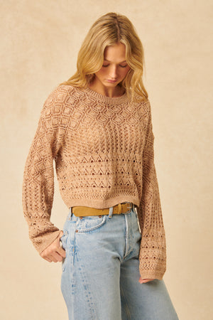 John + Jenn Ace Knit Mineral