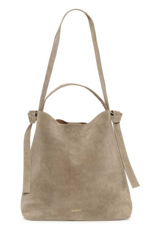 Soaked In Luxury SLCalije Suede Bag Desert Taupe