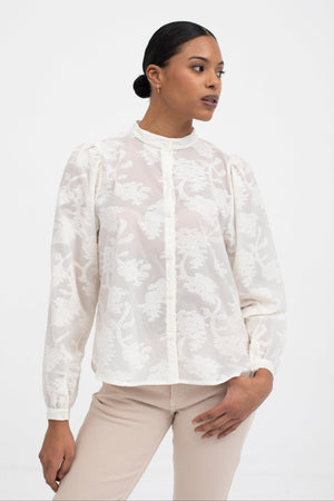 Mus & Bombon Sololaki Blouse White