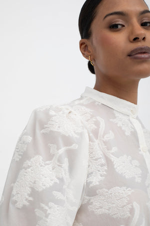 Mus & Bombon Sololaki Blouse White