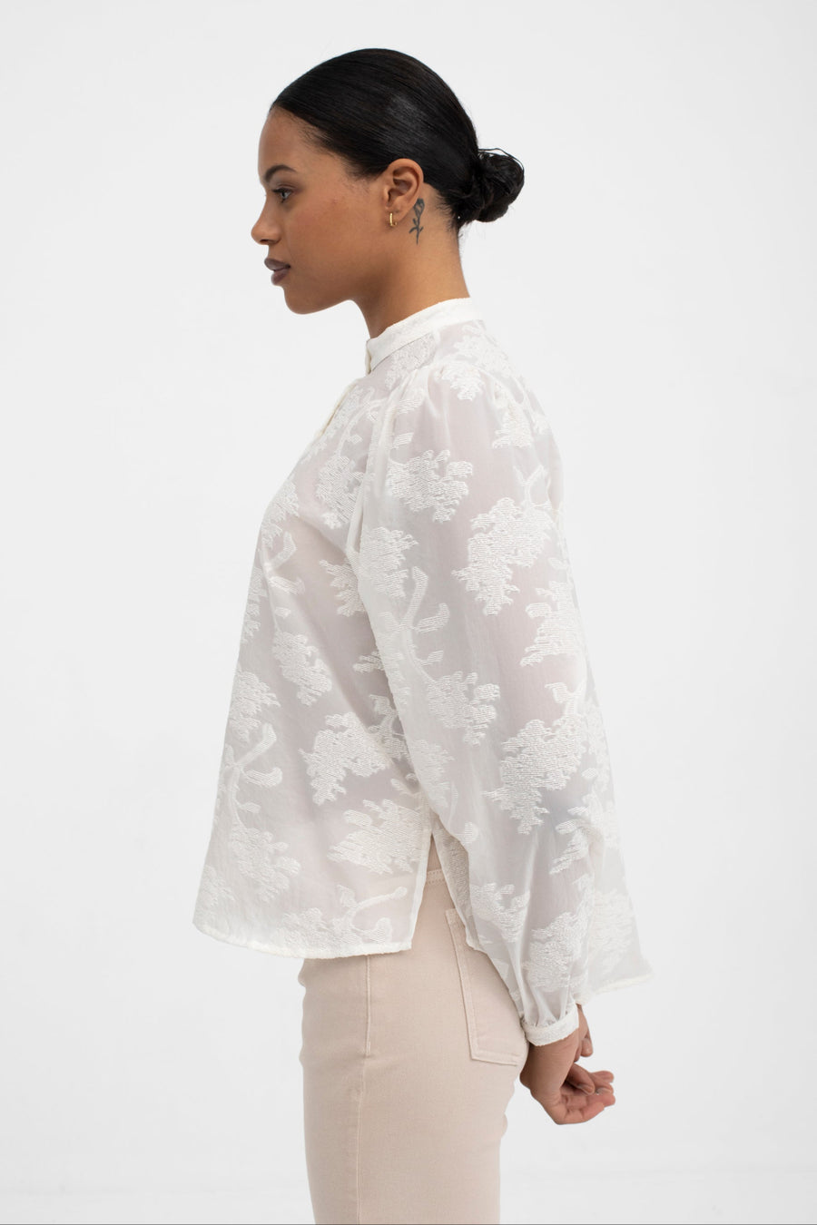 Mus & Bombon Sololaki Blouse White