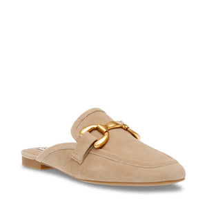 Steve Madden Fortunate Loafer Taupe Suede