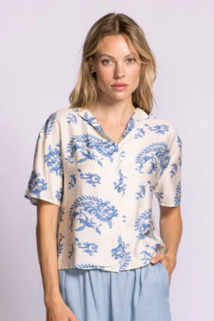 Pink Martini Flo Top Blue