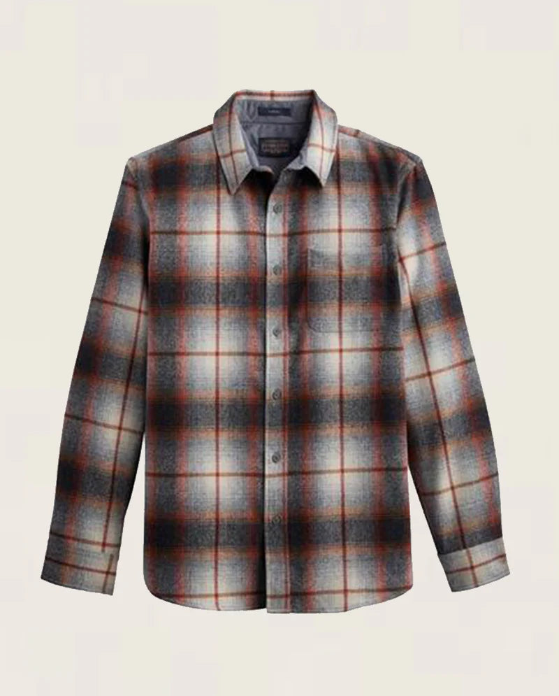 Pendleton Lodge Shirt Copper/Grey