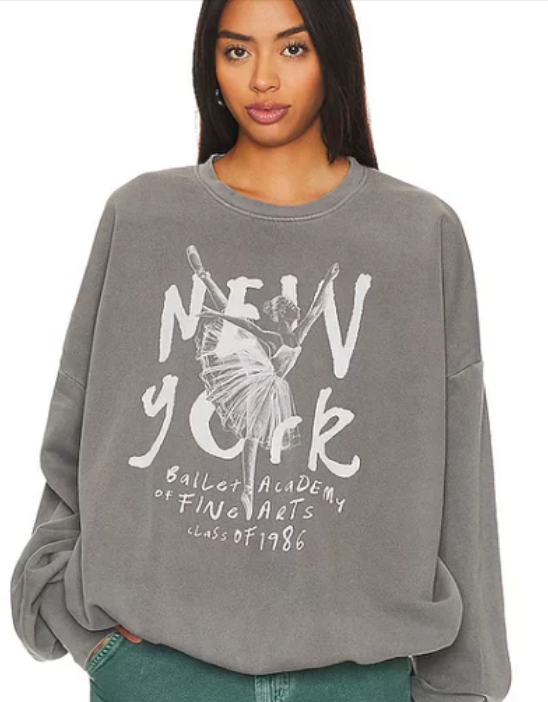 The Laundry Room New York Ballet Academy Jumper Grey