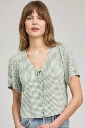 Gentle Fawn Becca Pistachio Gingham