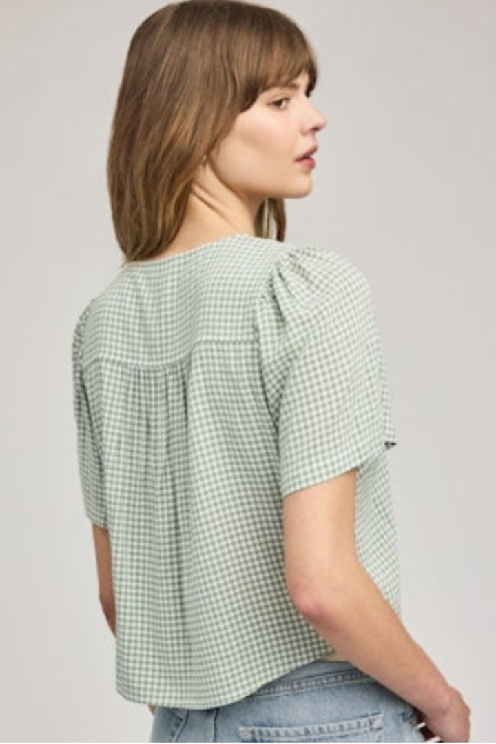 Gentle Fawn Becca Pistachio Gingham