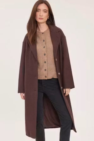 Gentle Fawn Agatha Coat Chocolate