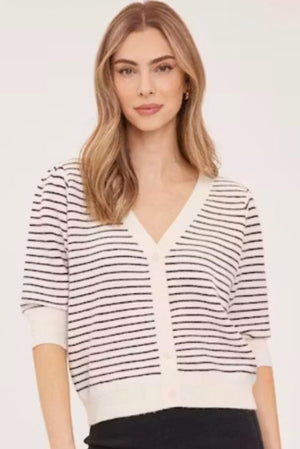 Gentle Fawn Hildi Sweater Fig Stripe