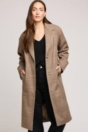 Gentle Fawn Rosamund Coat Chocolate Glencheck