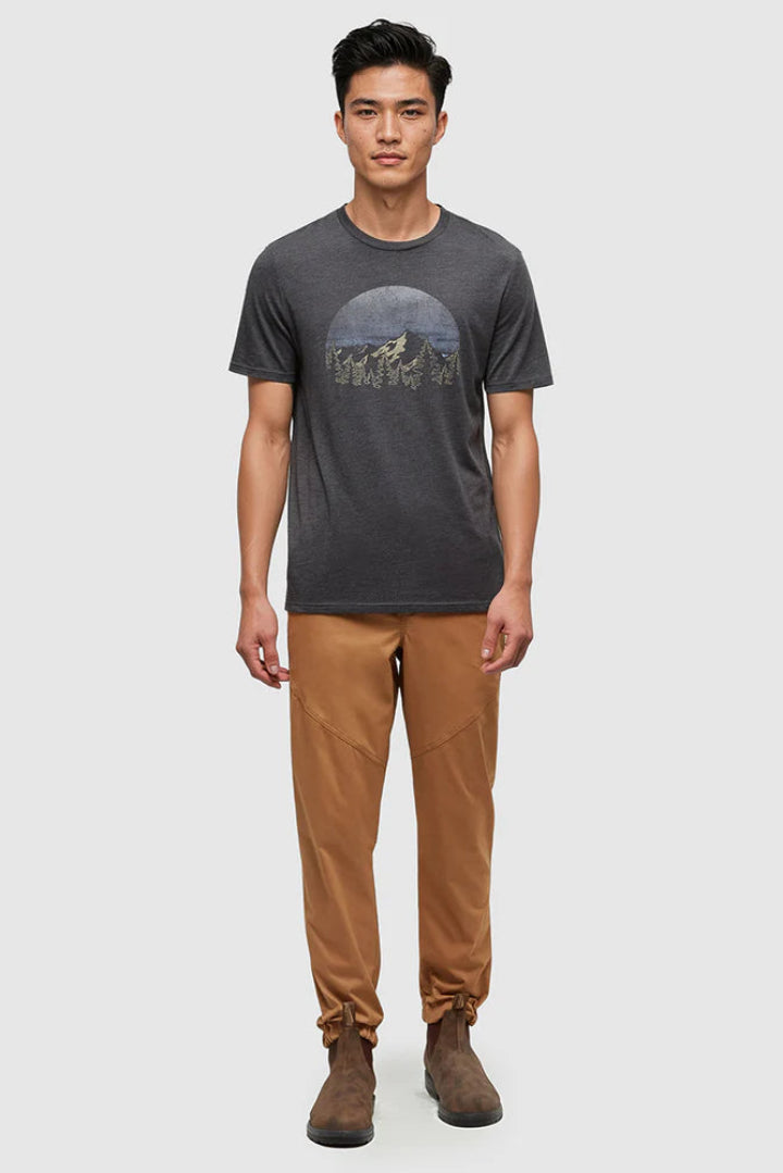Ten Tree Vintage Sunset T Shirt Meteorite Black Heather