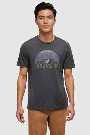 Ten Tree Vintage Sunset T Shirt Meteorite Black Heather