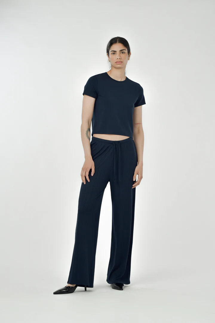 Paper Label Cassie Tee Midnight Blue