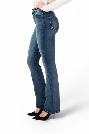 Fidelity Lily High Boot Cut Idol Blue