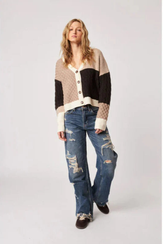 John + Jenn Kenneth Sweater Butterscotch