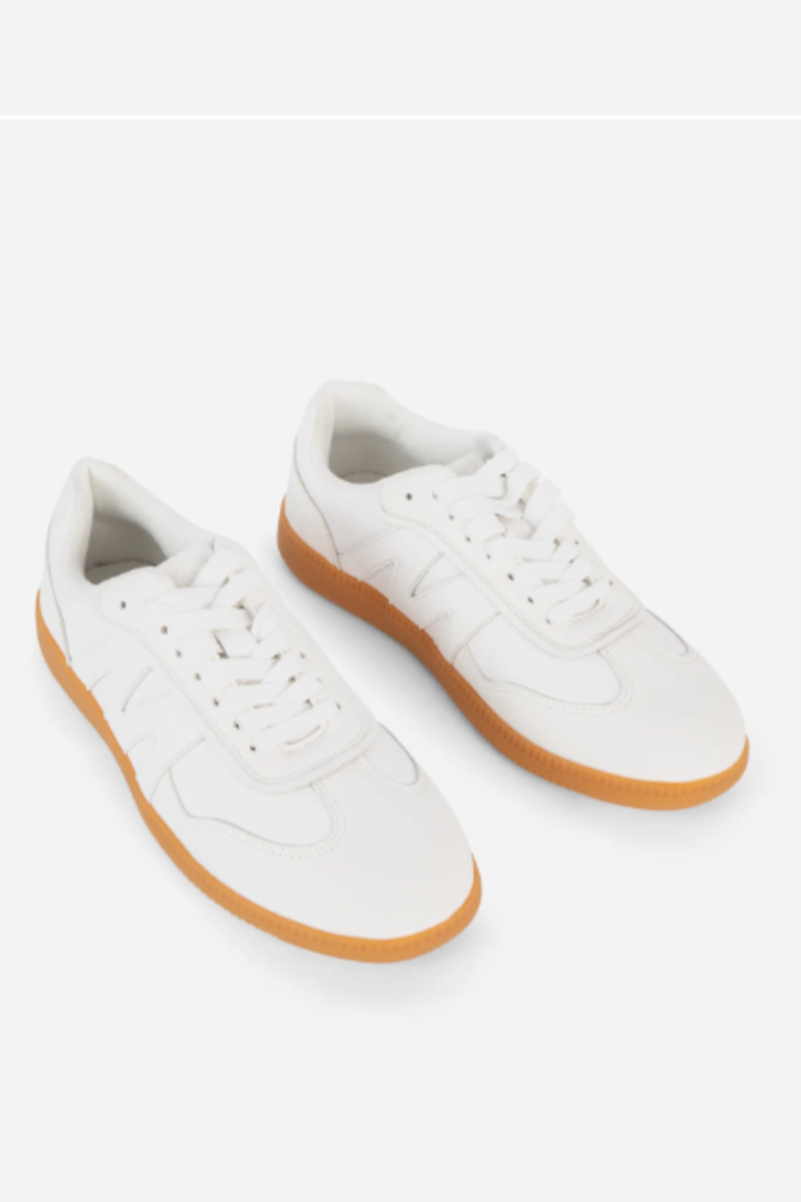 Matt & Nat Leaf Sneakers White