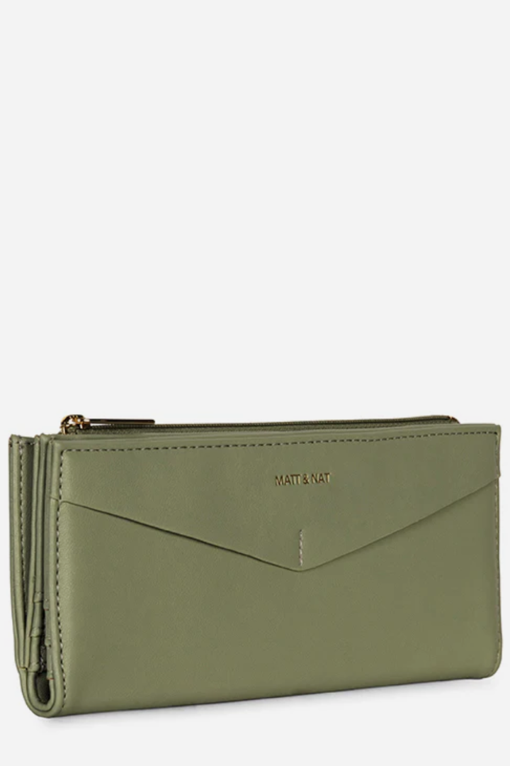 Matt & Nat Rome SM Bifold Forum Wallet Fennel