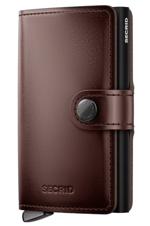 Secrid Miniwallet Dusk Premium Dark Brown
