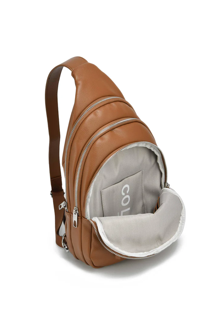 Colab Folio Sling Backpack Brown