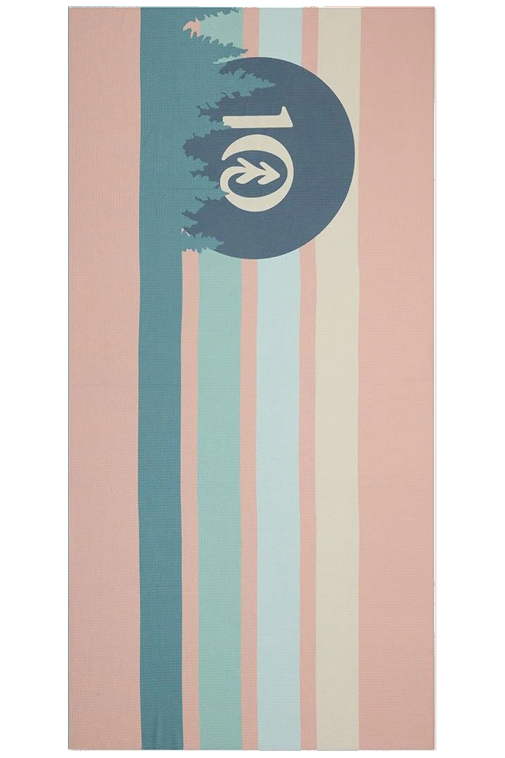 Tentree Brohm Packable Towel Agave Green Juniper