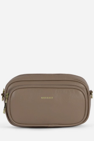Matt & Nat Soleil Theme Crossbody Bag Sepia